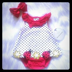 Cutest little ladybug outfit